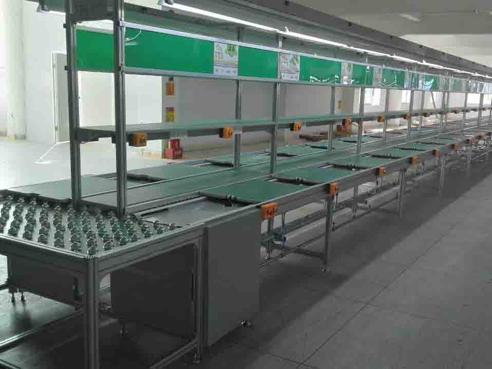 惠州某有限公司向我司订购的左右循环装配流水